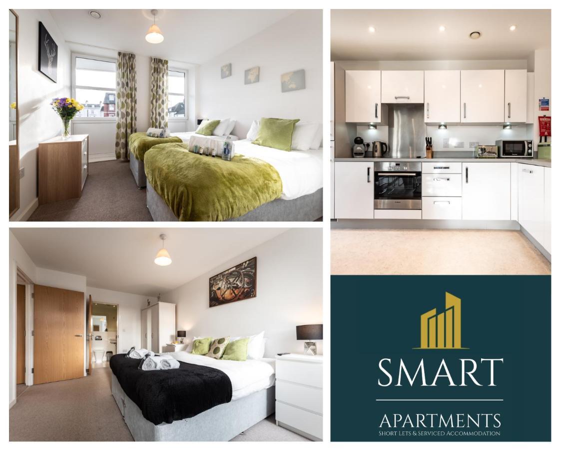 Spacious City Center Apartment By Smart Apartments Short Lets & Serviced Accommodation Apartment Southampton With Free Wifi Exteriör bild