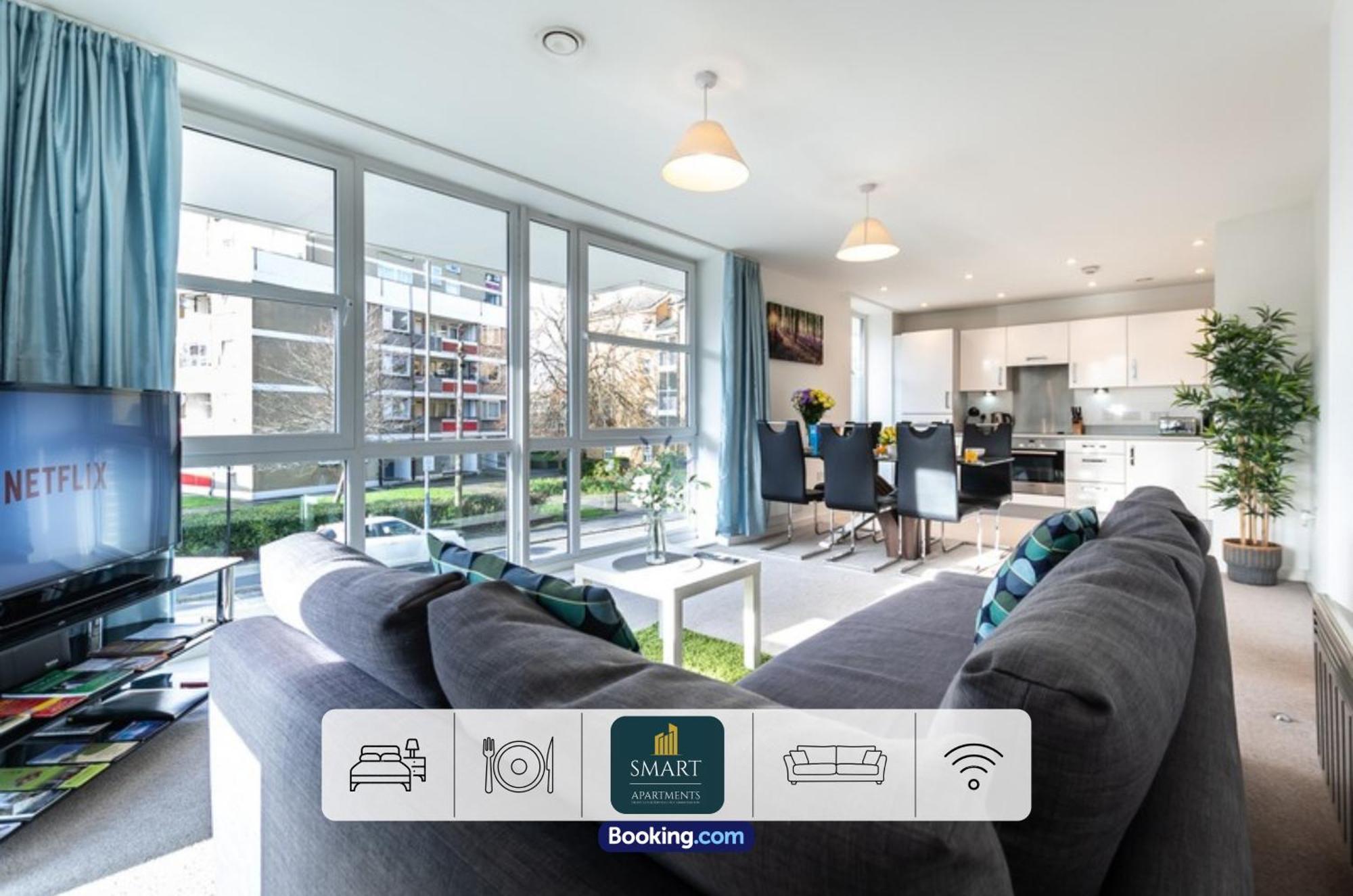 Spacious City Center Apartment By Smart Apartments Short Lets & Serviced Accommodation Apartment Southampton With Free Wifi Exteriör bild