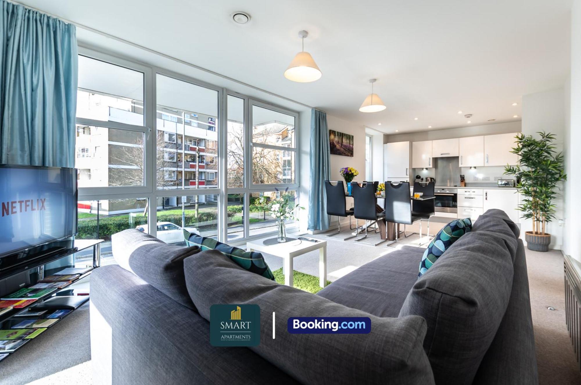 Spacious City Center Apartment By Smart Apartments Short Lets & Serviced Accommodation Apartment Southampton With Free Wifi Exteriör bild