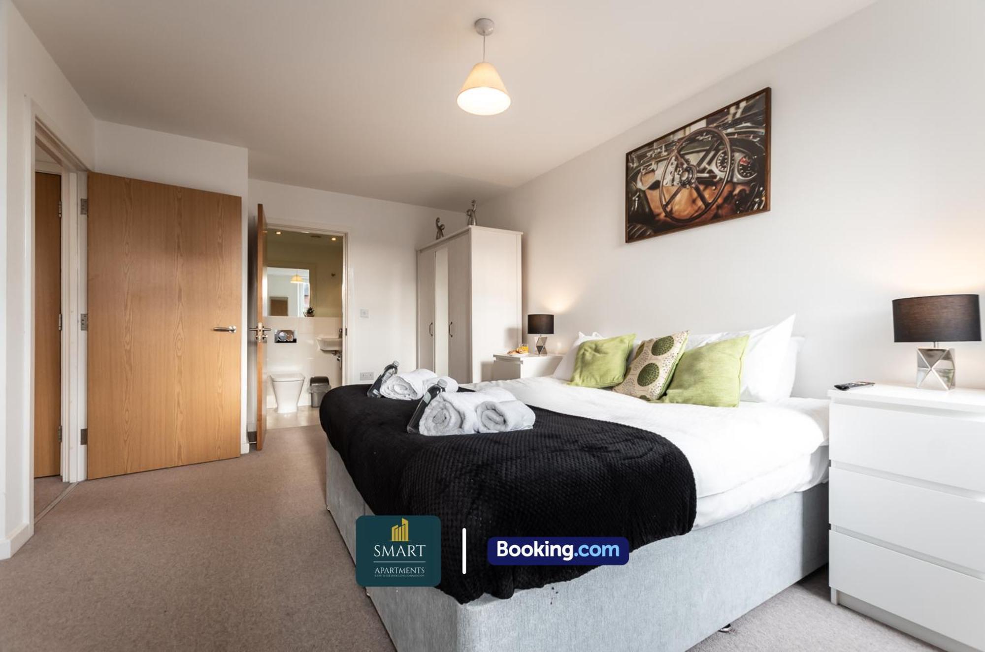 Spacious City Center Apartment By Smart Apartments Short Lets & Serviced Accommodation Apartment Southampton With Free Wifi Exteriör bild