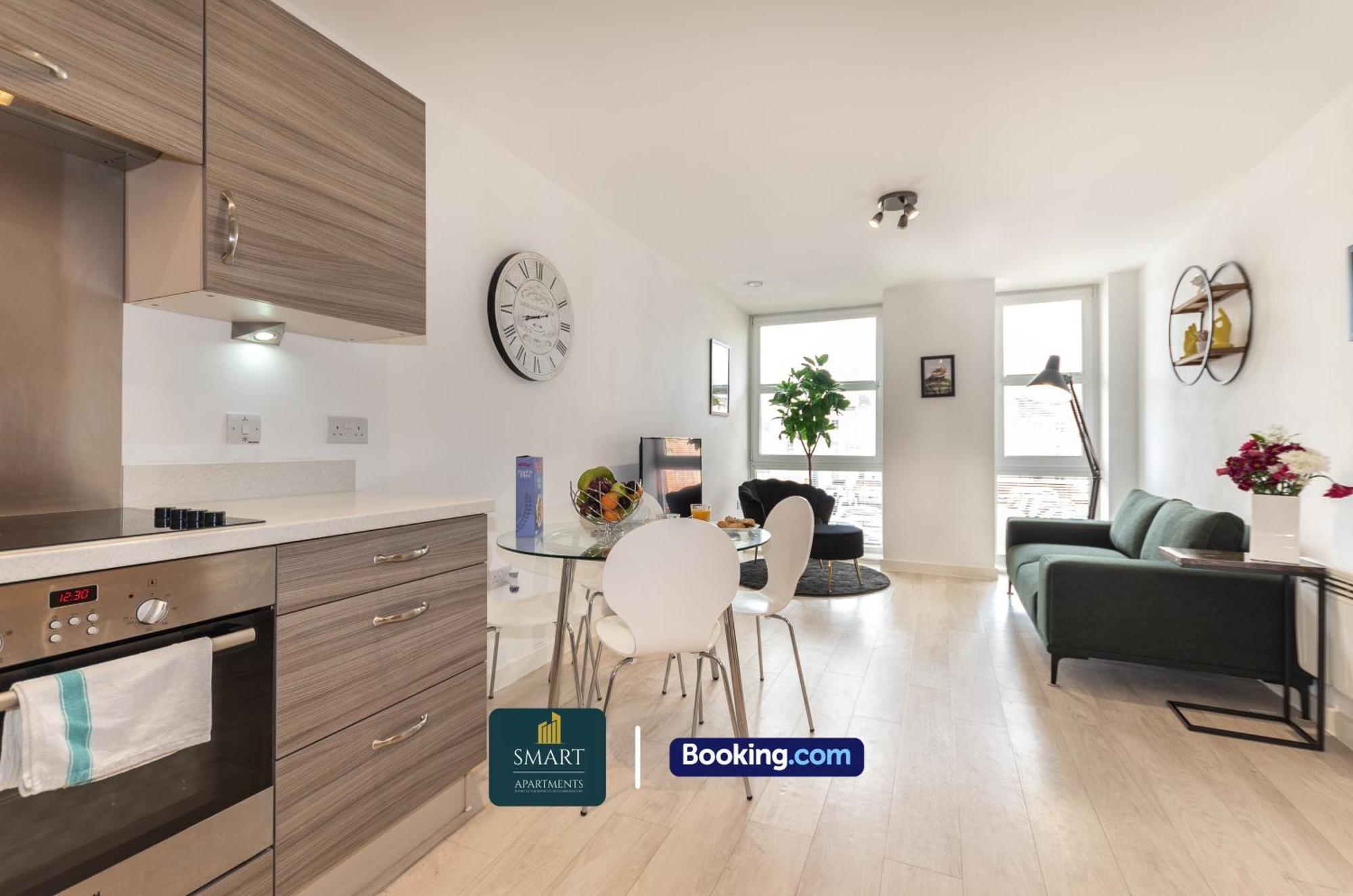Spacious City Center Apartment By Smart Apartments Short Lets & Serviced Accommodation Apartment Southampton With Free Wifi Exteriör bild