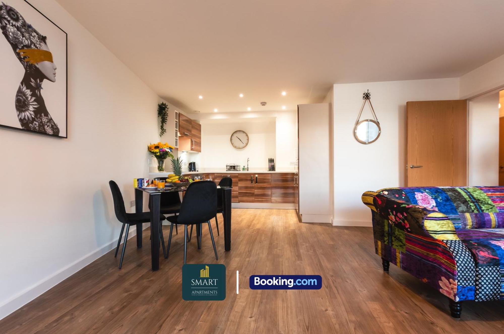 Spacious City Center Apartment By Smart Apartments Short Lets & Serviced Accommodation Apartment Southampton With Free Wifi Exteriör bild