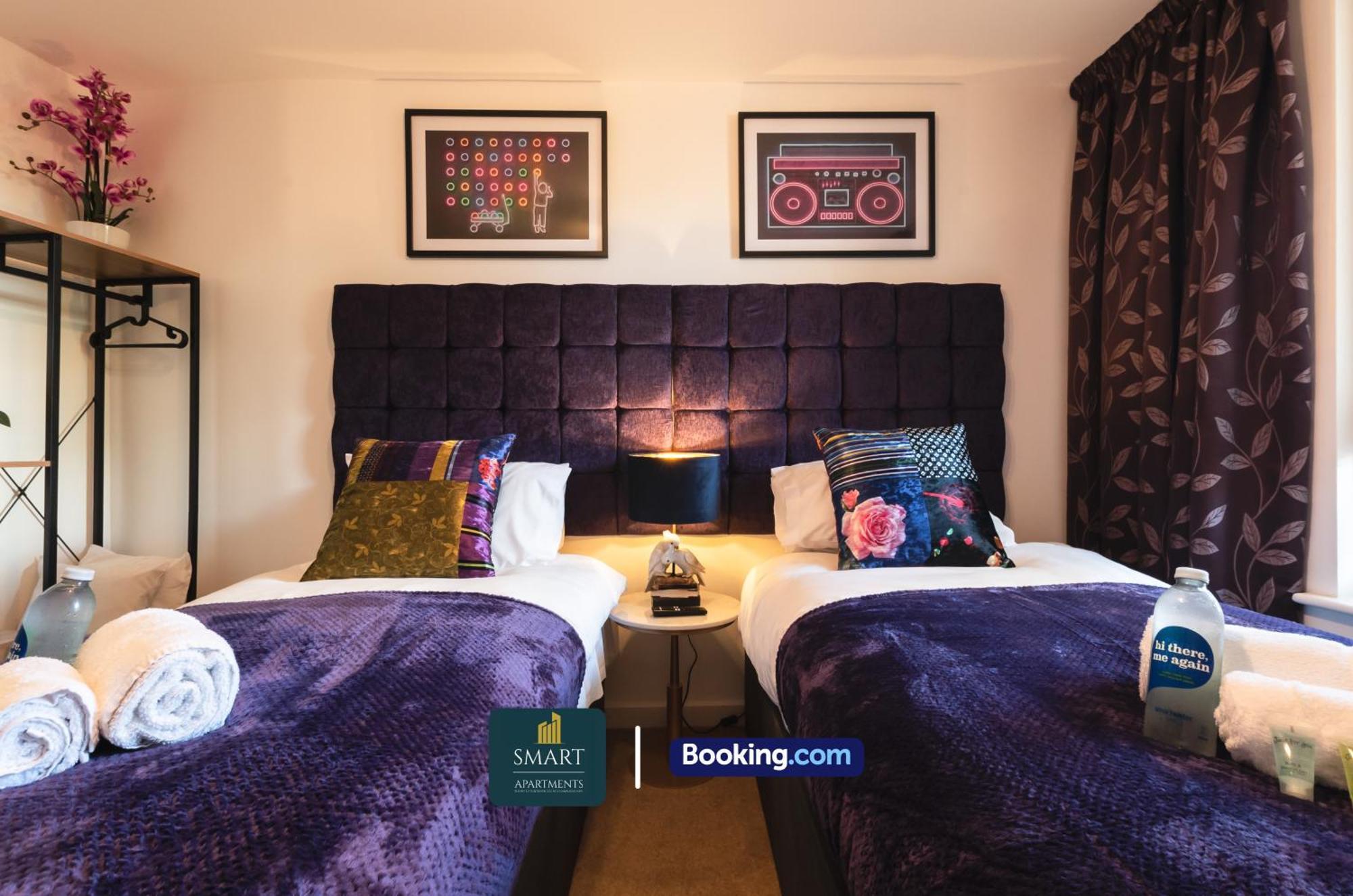 Spacious City Center Apartment By Smart Apartments Short Lets & Serviced Accommodation Apartment Southampton With Free Wifi Exteriör bild