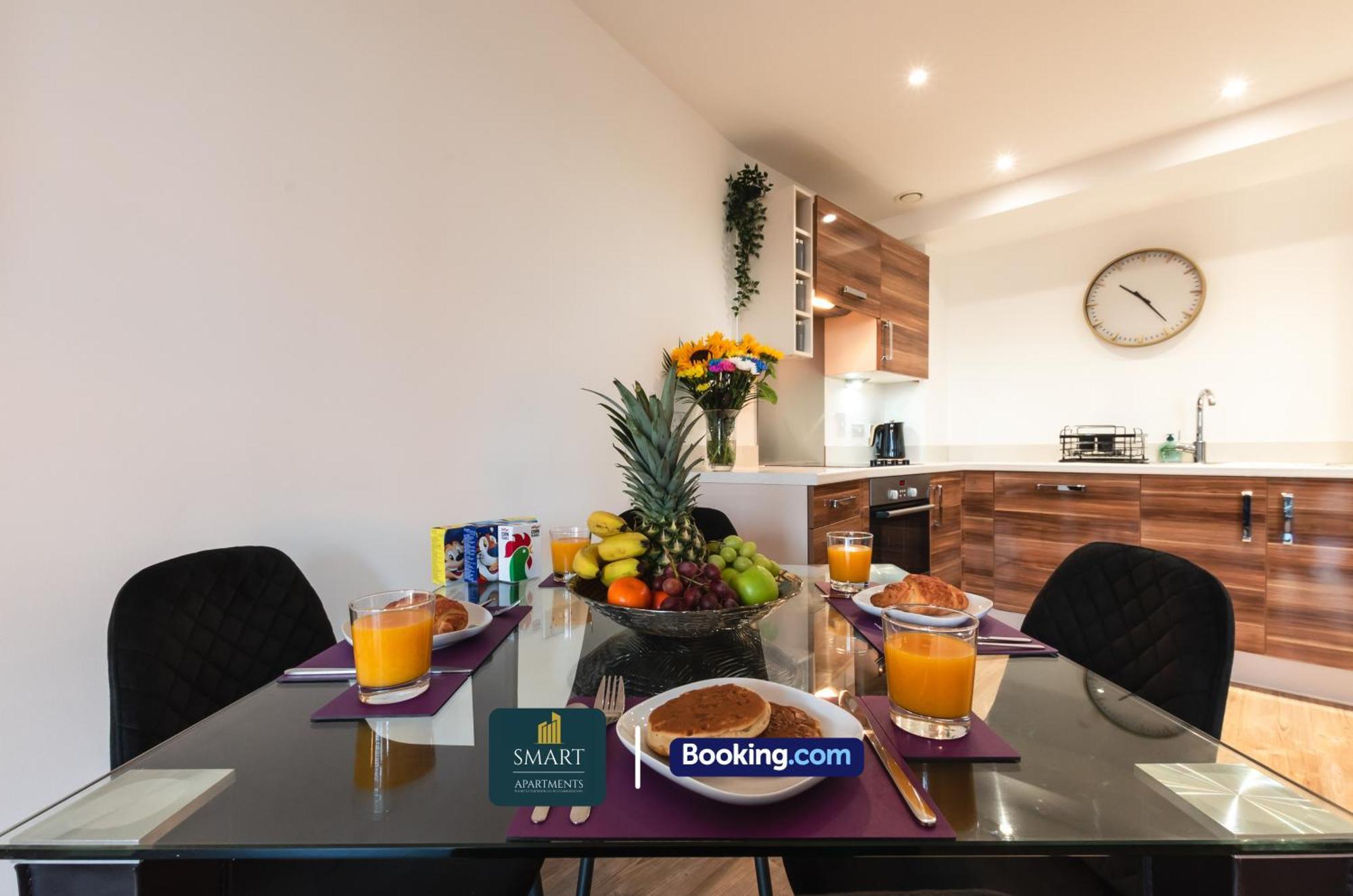 Spacious City Center Apartment By Smart Apartments Short Lets & Serviced Accommodation Apartment Southampton With Free Wifi Exteriör bild